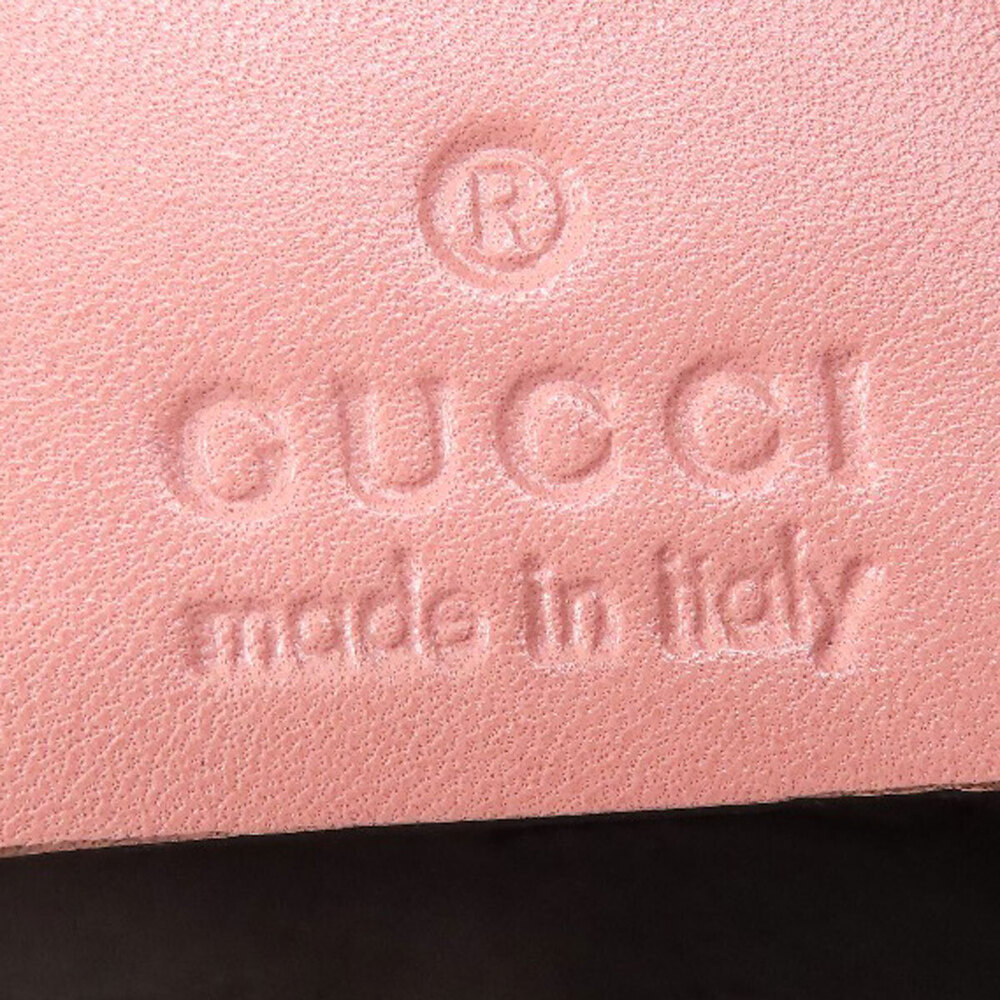 Gucci GG Twins Tote bag beige monogram canvas pink leather - Picture 6 of 11